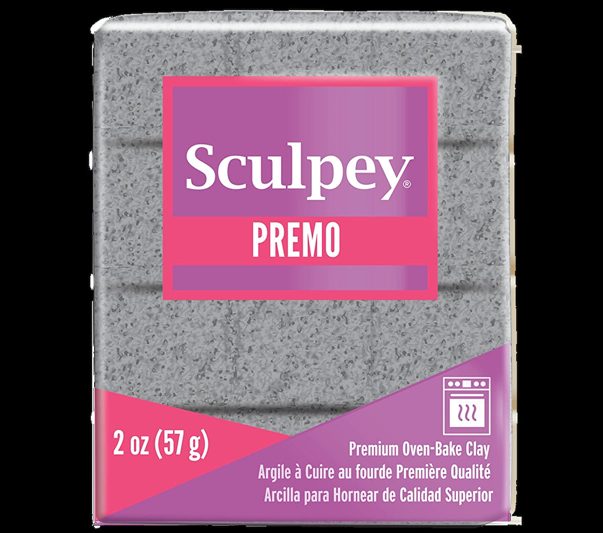 Supertrend Premo Accents Ekstra Efektli Polimer Kil 5065 Gray Granite