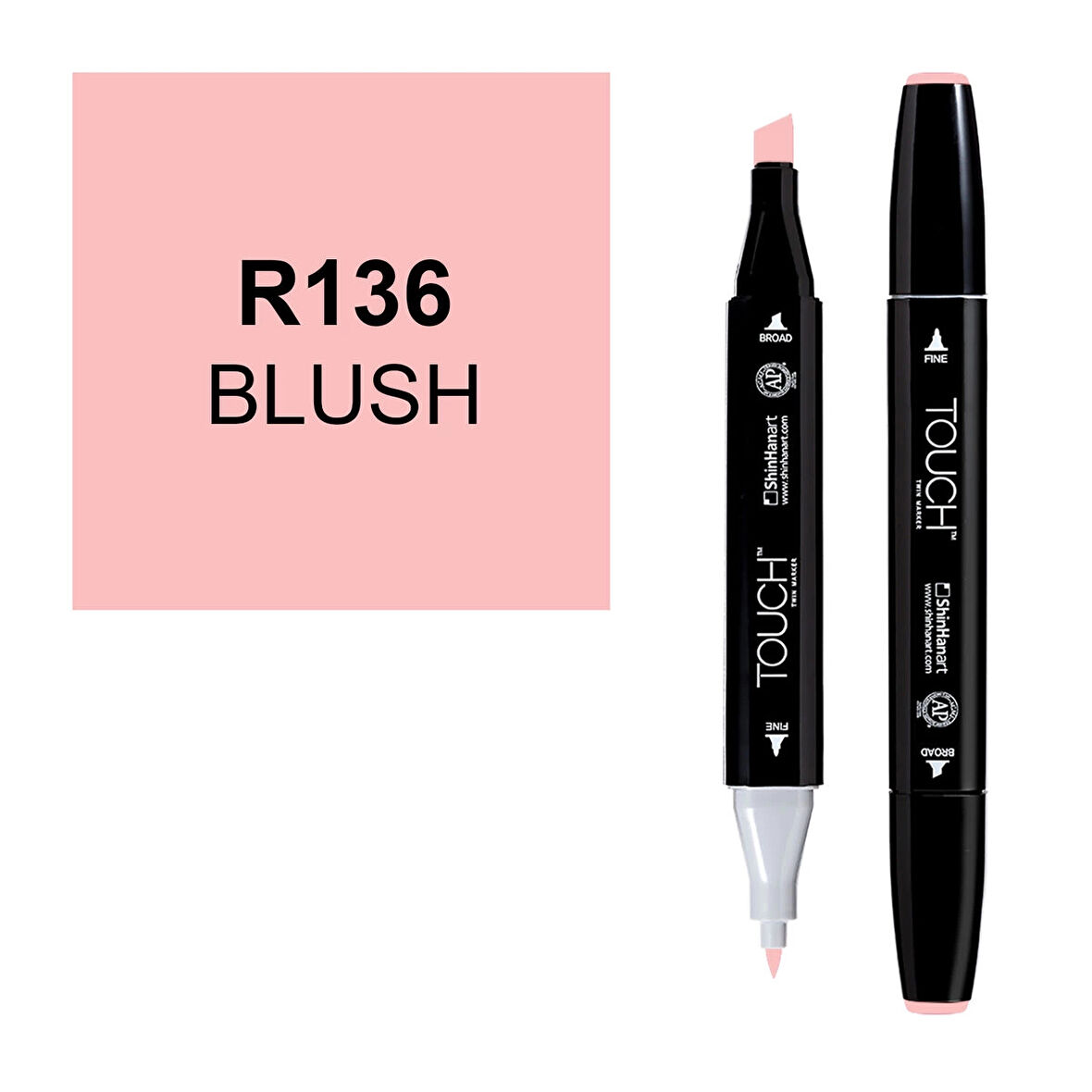Touch Twin Marker Çizim Kalemi R136 Blush
