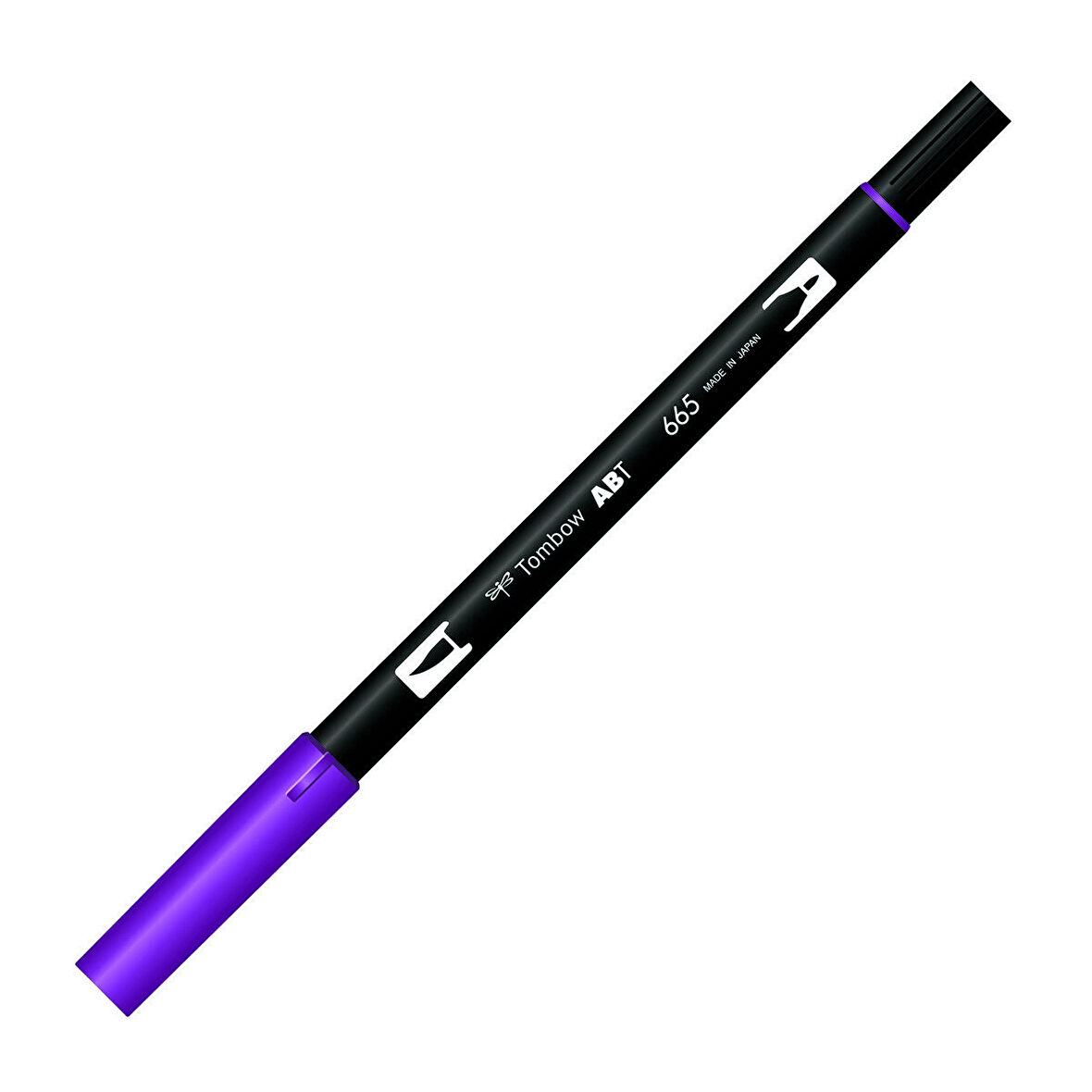 Supertrend Dual Brush Pen Grafik Çizim Kalemi 665 Purple