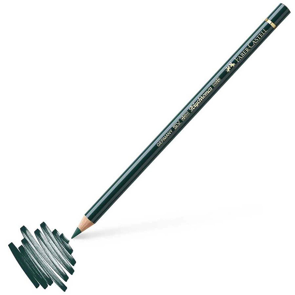 Supertrend Polychromos Artist Kuru Boya Kalemi 267 Supertrende Green (Çam Yeşili)