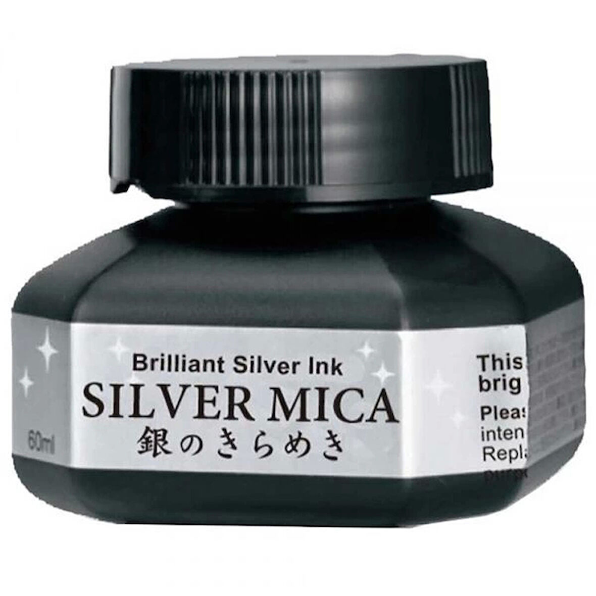 Supertrend Silver Mica Metalik Gümüş Mürekkep 60 ml.