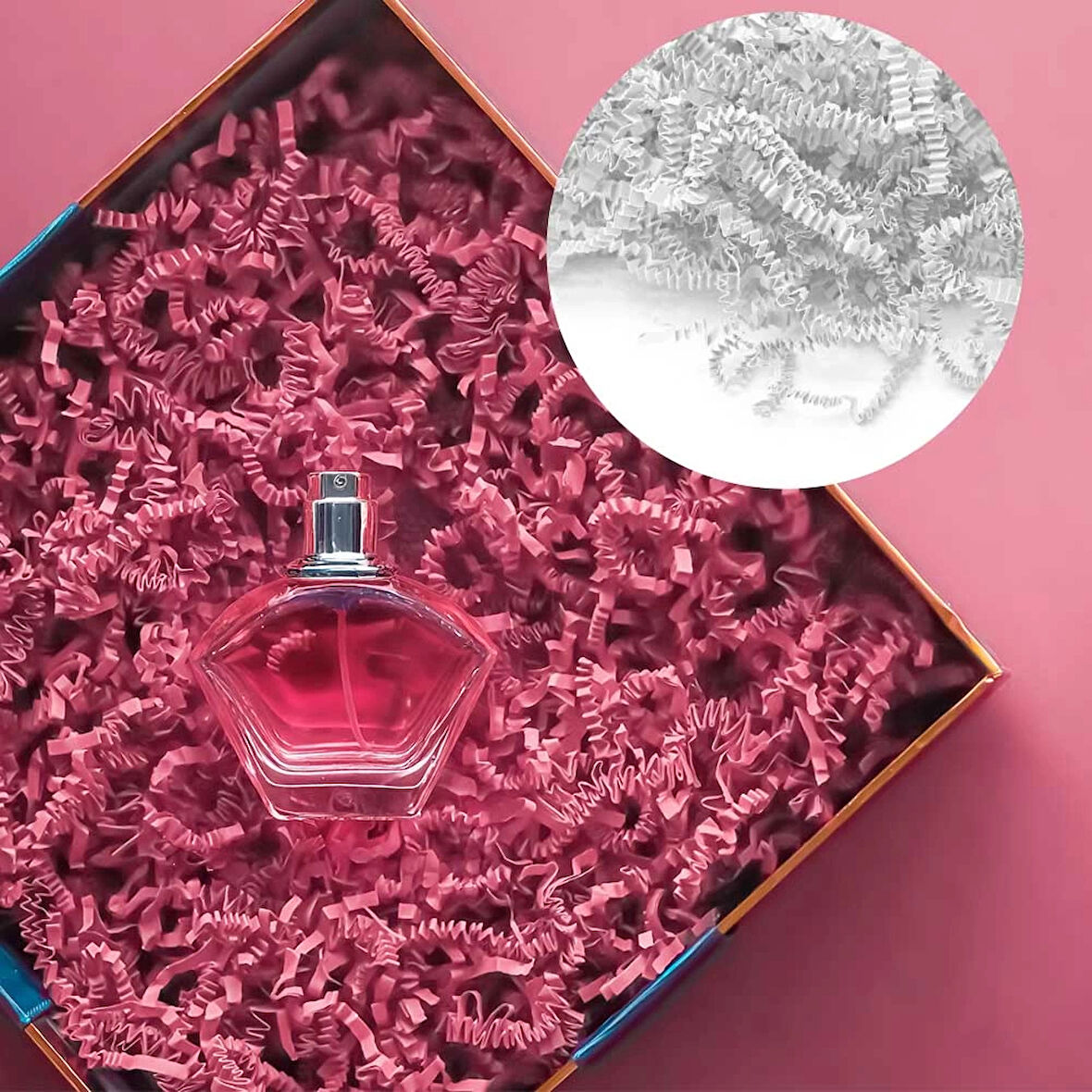 Zigzag Kırpık Kağıt 250gr -Beyaz-