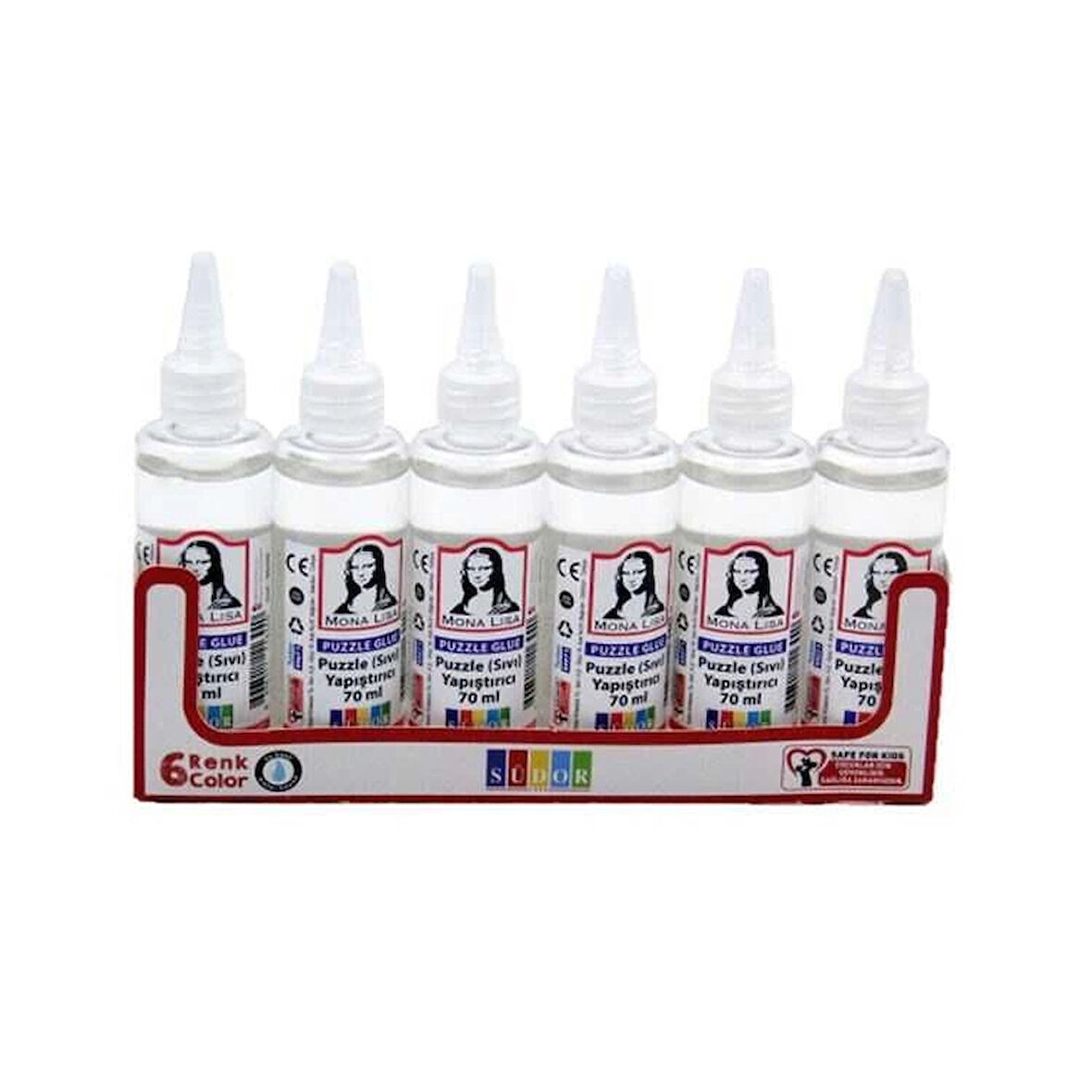 Supertrend Mona Lisa Puzzle Yapıştırıcı 70 ml. x 6 Adet