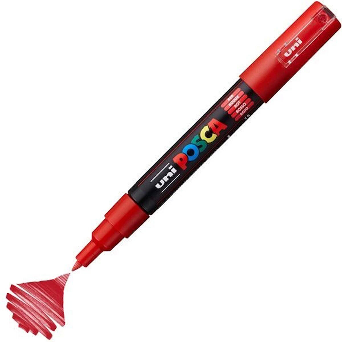 Supertrend Posca PC-1M Boyama Markörü 0.7 mm. KIRMIZI