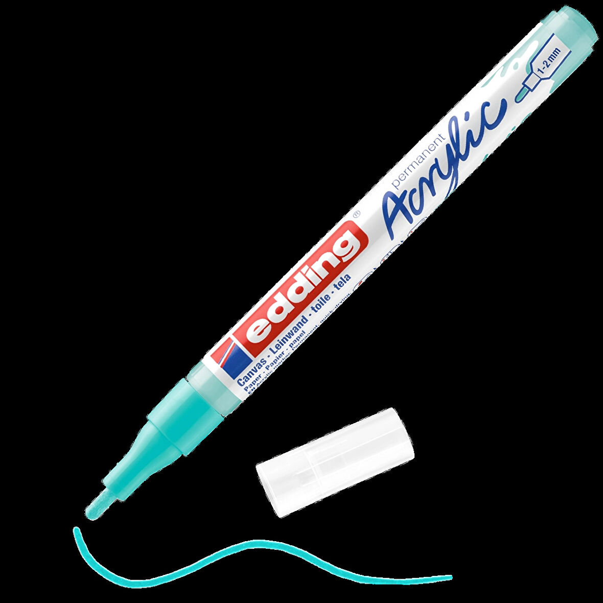 Supertrend 5300 Akrilik Boyama Markörü 1-2 mm PARLAK TURKUAZ