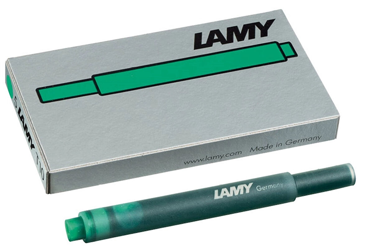 Supertrend T10 Dolma Kalem Kartuşu 5'li Kutu YEŞİL