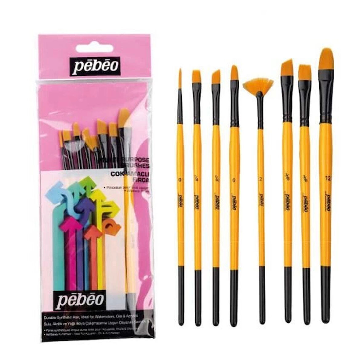 Supertrend 8'li Karma Fırça Seti SET-7