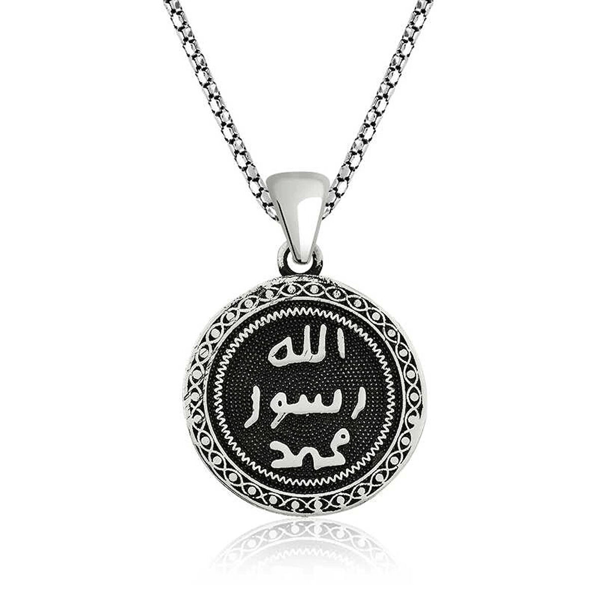 Supertrend Gümüş Mühr-ü Şerif Kolye