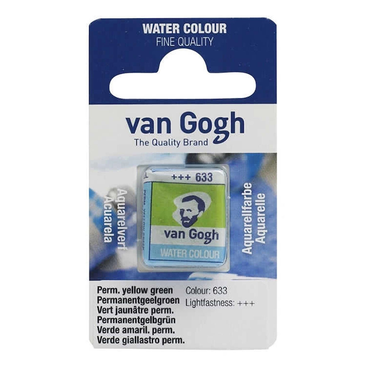 Supertrend Van Gogh 1/2 Tablet Sulu Boya 633 Permanent Yellow Green