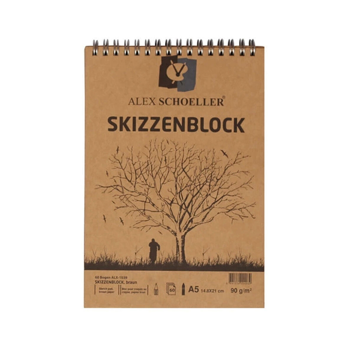 Supertrend Supertrendt Eskiz Çizim Defteri A5 Üstten Spiralli 90 gr. 60 yaprak