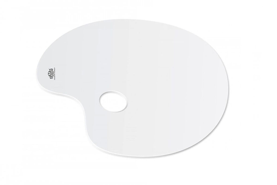 Supertrend Godesiz Oval Resim Paleti 25x35 cm.