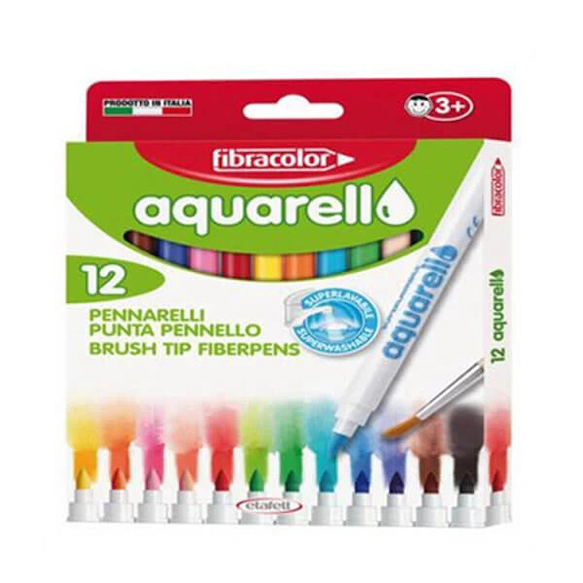 Supertrend Aquarell Keçeli Kalem 12 Renk (10550AQ012SE)