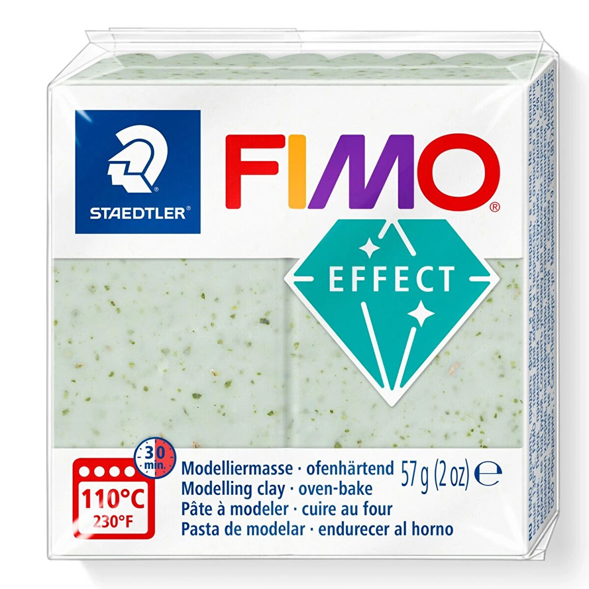 Supertrend Fimo Effect Polimer Kil 570 Botanik Yeşil