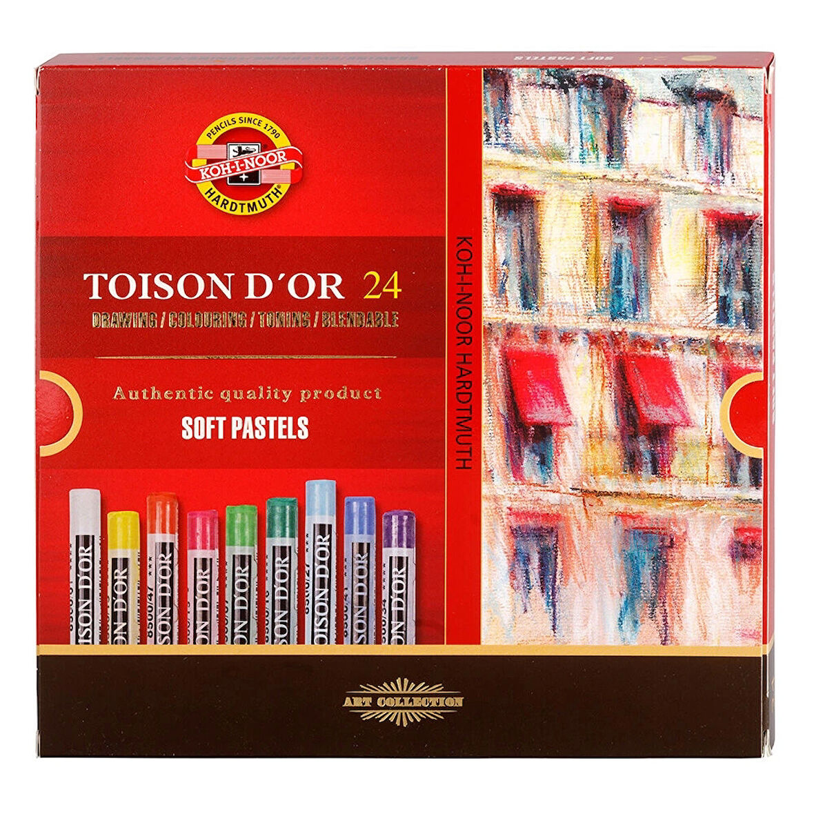 Supertrend Toison D'or Soft Pastel Boya Seti 24 Renk