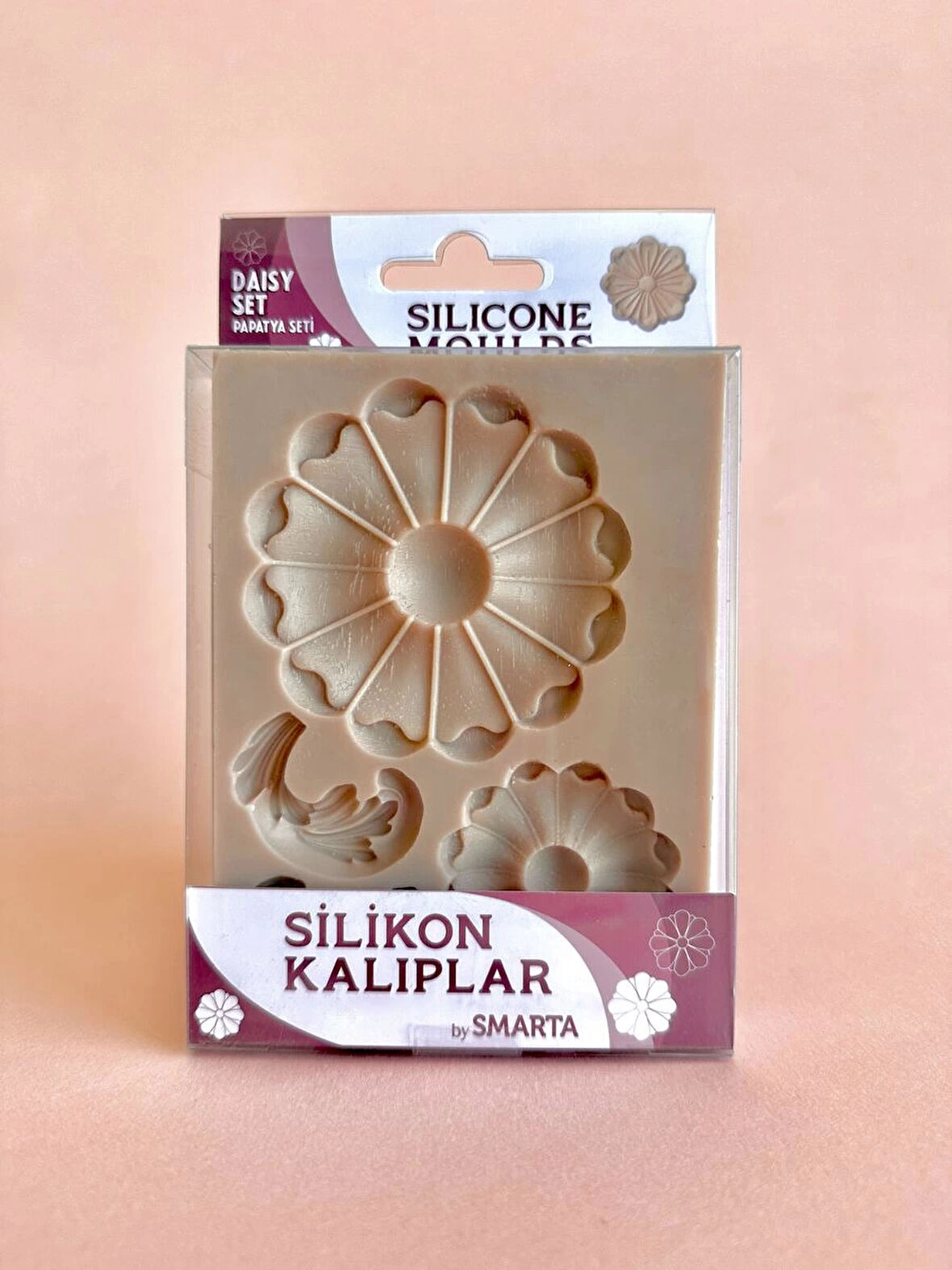 Supertrend Silicone Moulds Silikon Epoksi ve Polimer Kil Kalıbı DAISY SET