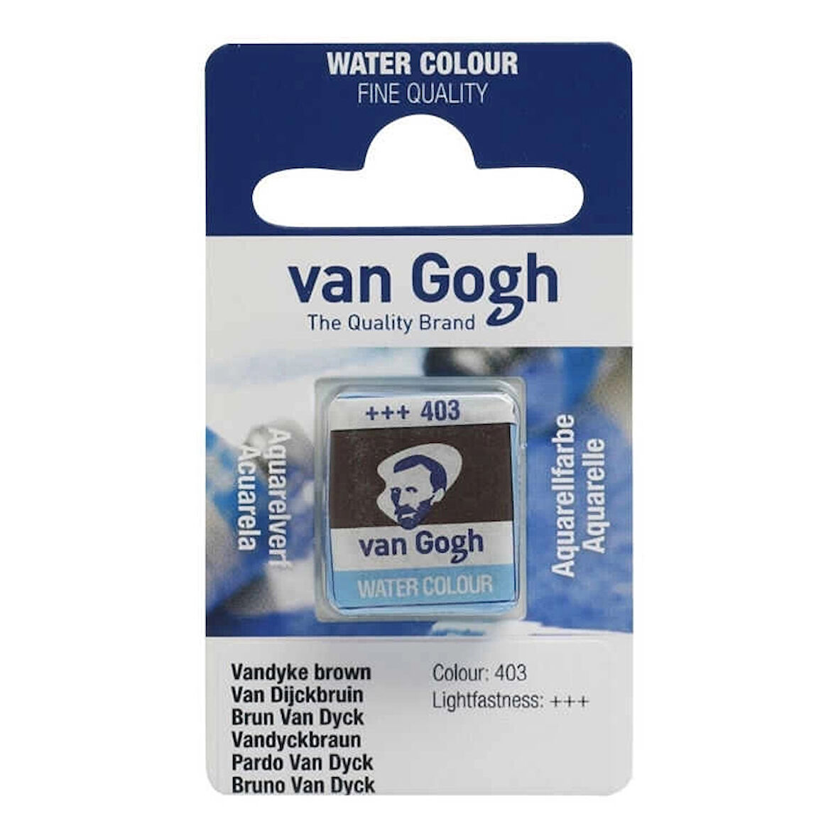 Supertrend Van Gogh 1/2 Tablet Sulu Boya 403 Vandyke Brown