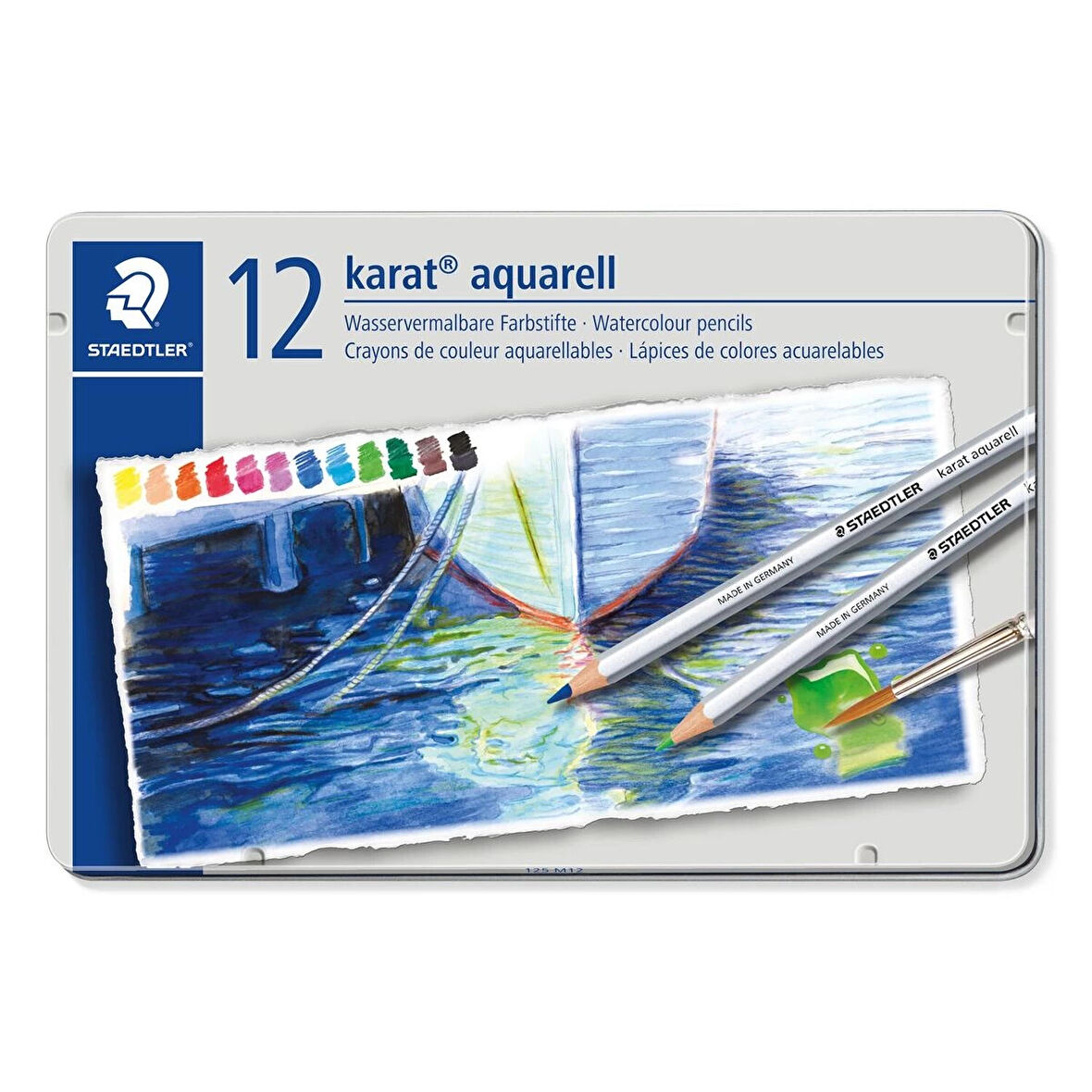 Supertrend Karat Aquarell Sulu Boya Kalemi Seti 12 Renk