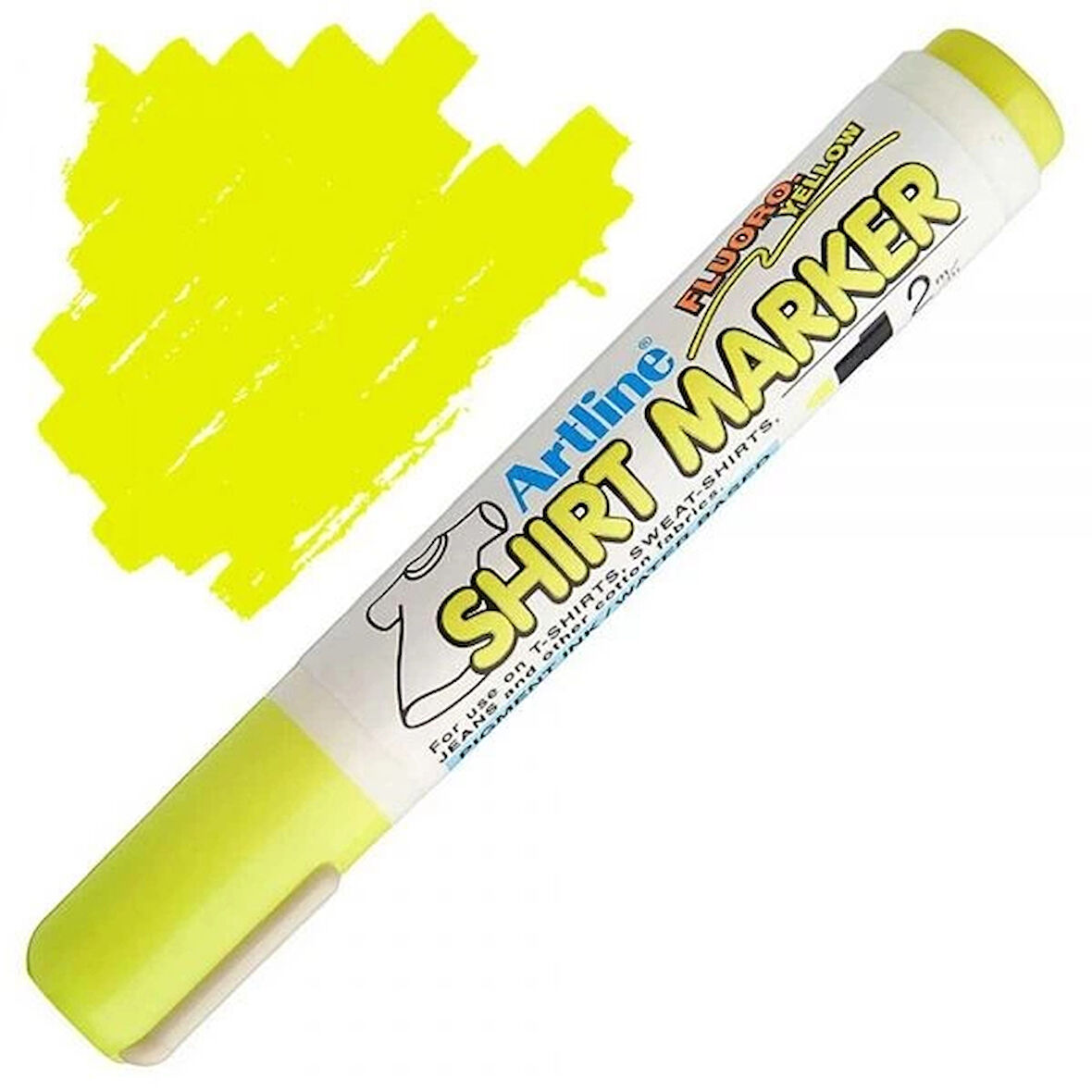 Supertrend Shirt Marker Kumaş Tekstil Tişört Boyama Kalemi FOSFORLU SARI