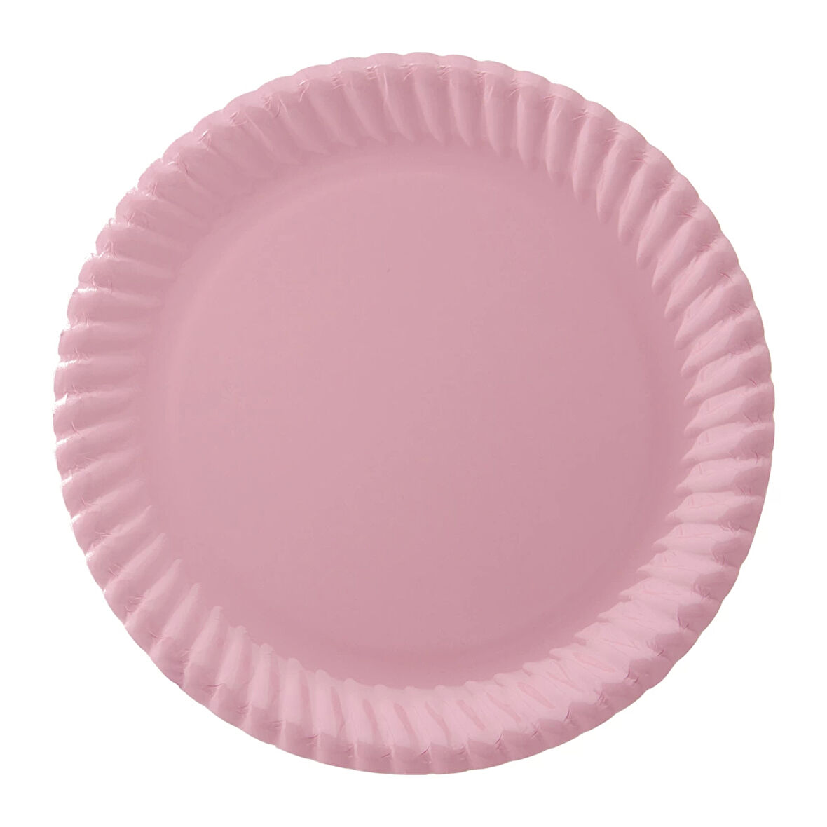 Pembe Karton Tabak 23cm