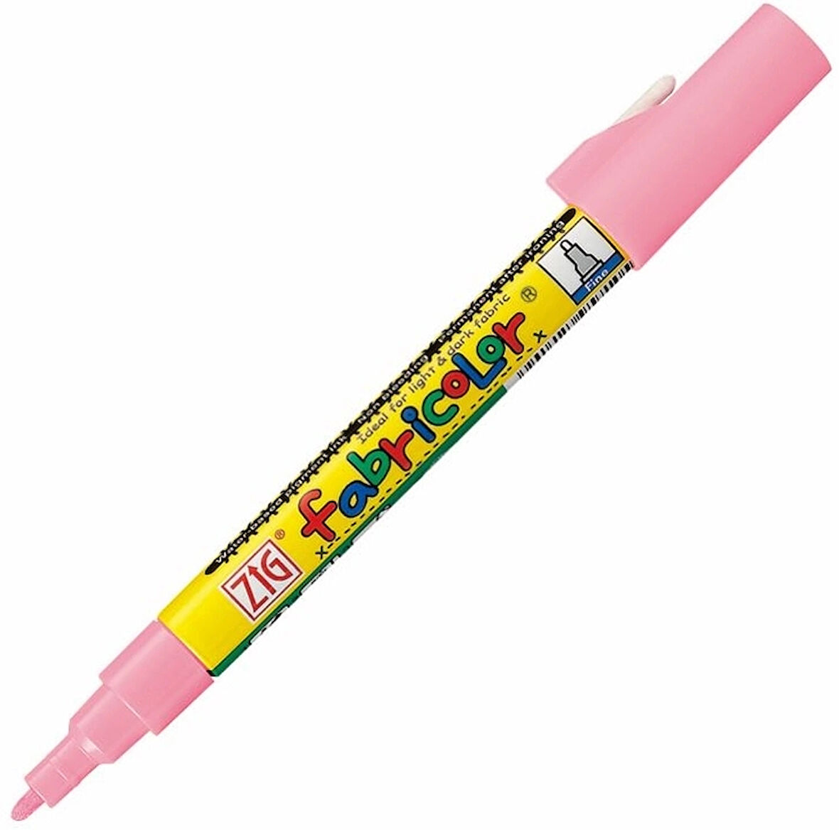 Supertrend Fabricolor Örtücü Kumaş Tekstil Boyama Kalemi PEMBE