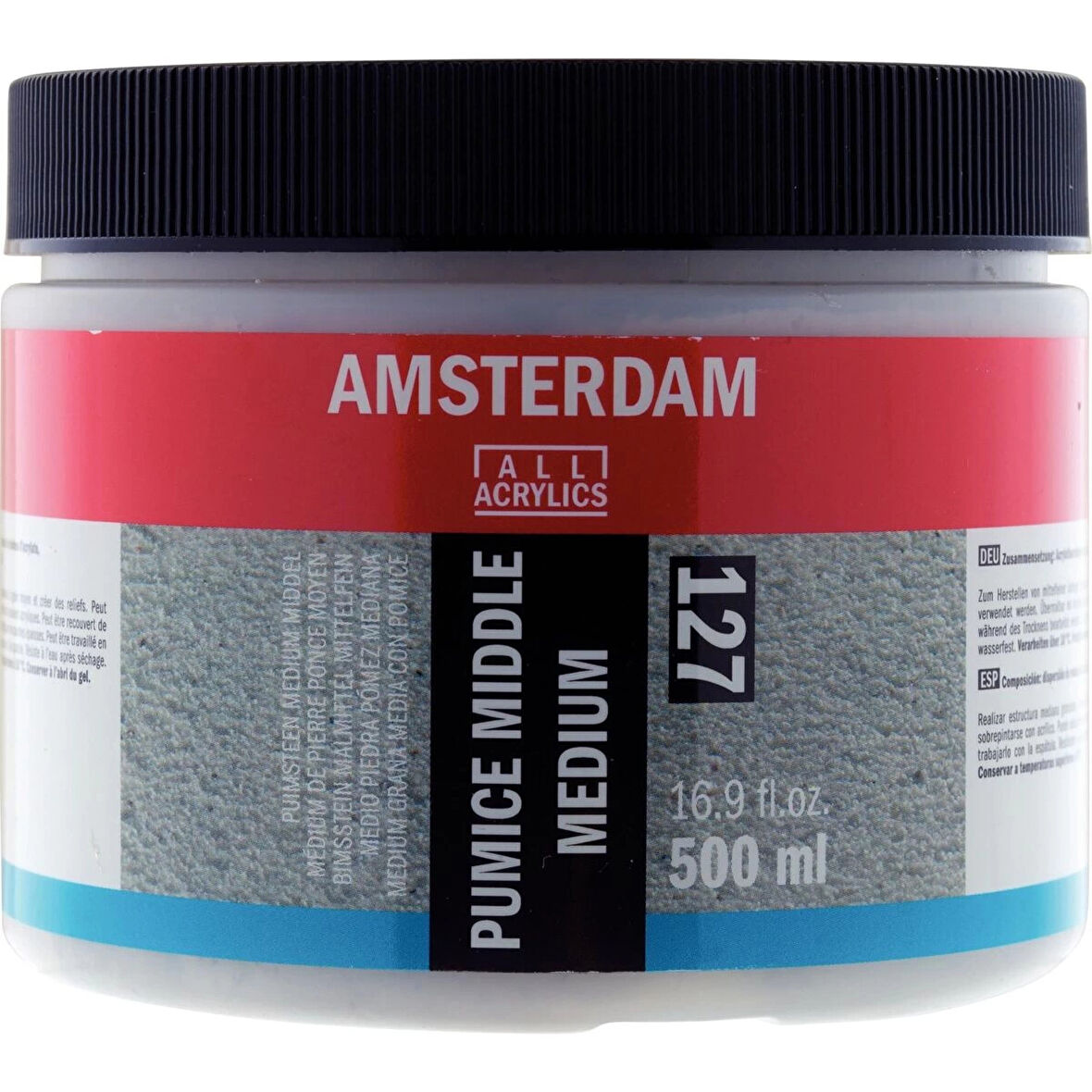 Supertrend Amsterdam Pumice Middle Medium 127 Süngertaşı Grenli Medyum 500 ml.