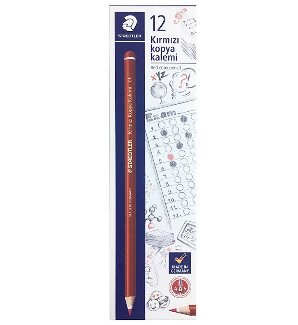 Supertrend Kırmızı Kopya Kalemi 12 Adet