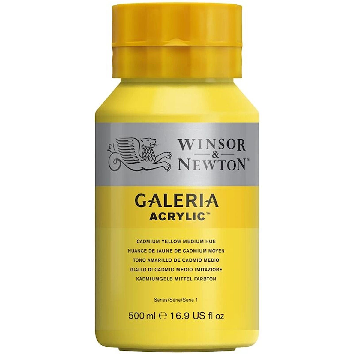 Supertrend Galeria Akrilik Boya 500 ml. 120 Cadmium Yellow Medium Hue