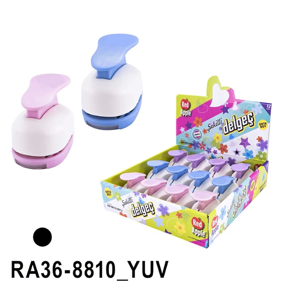 Supertrend Orta Boy Şekilli Delgeç Şekilgeç 1'' (2.5 cm.) YUVARLAK