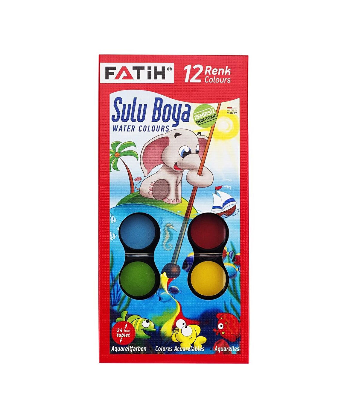 Supertrend Sulu Boya 12 Renk