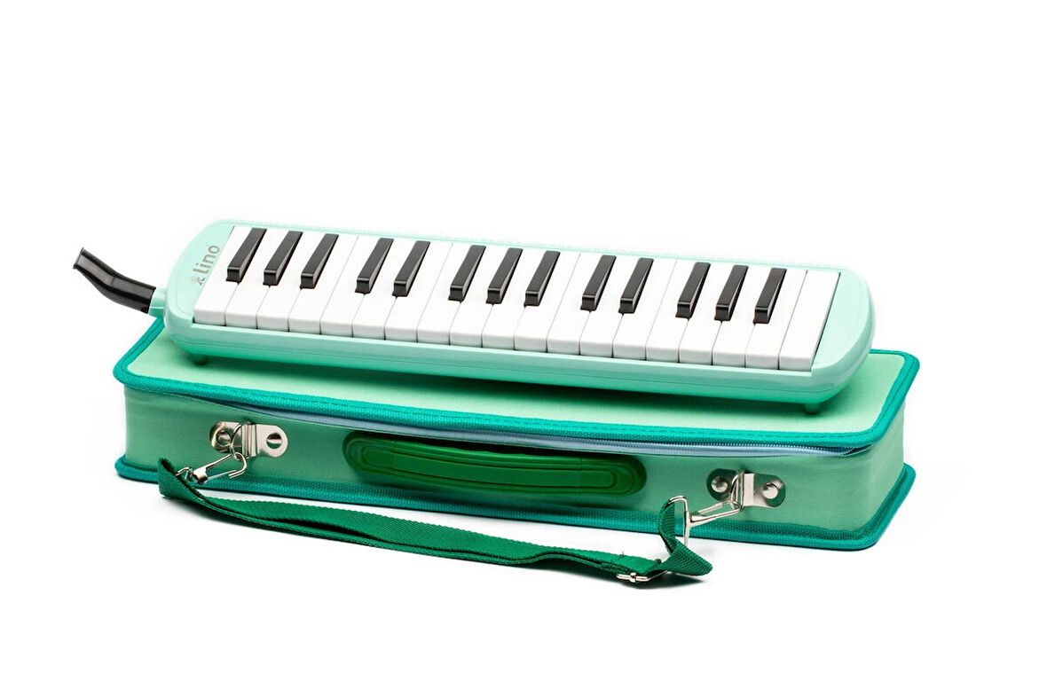 Supertrend Melodika 32 Tuşlu Özel Çantalı PASTEL YEŞİL