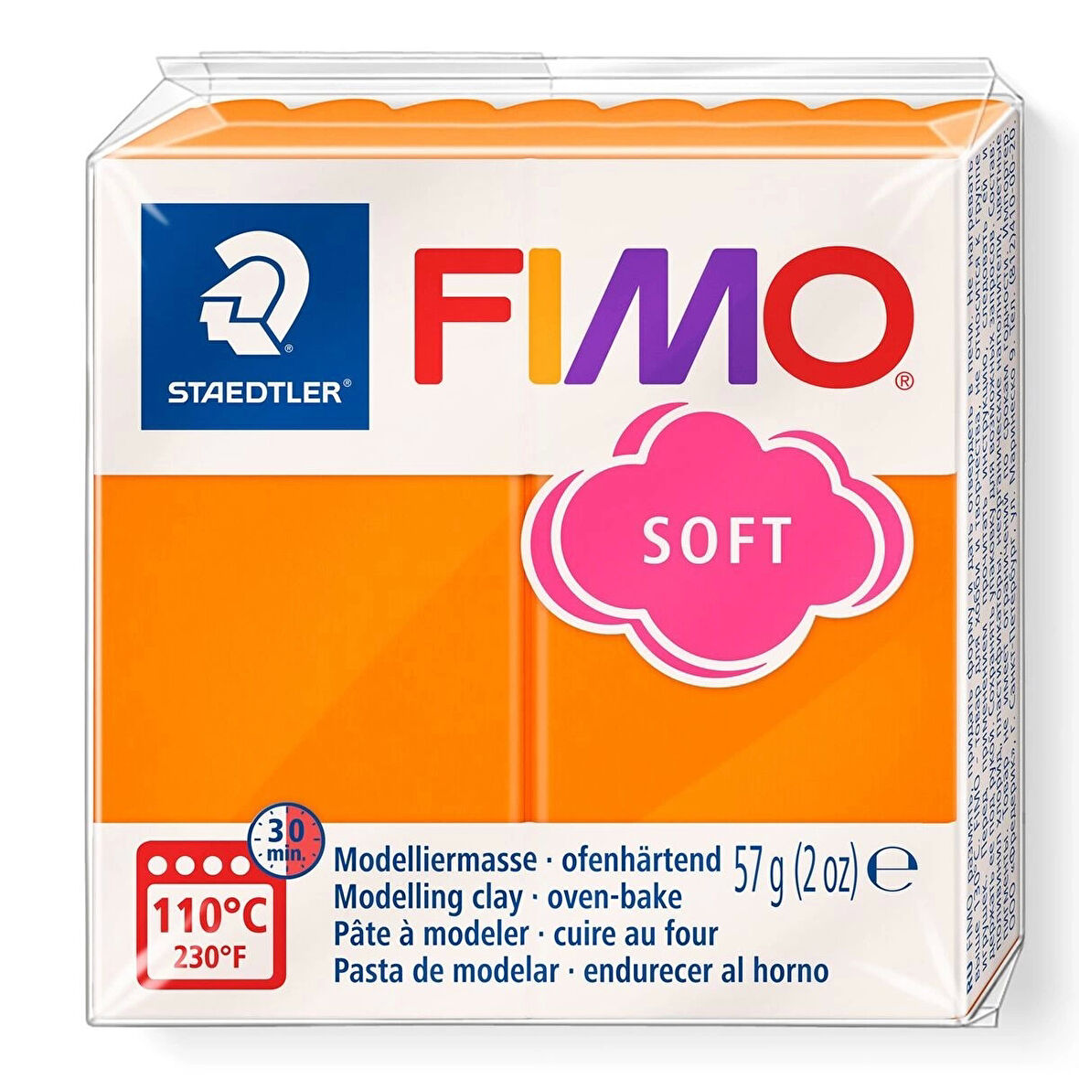 Supertrend Fimo Soft Polimer Kil 42 Tangerine