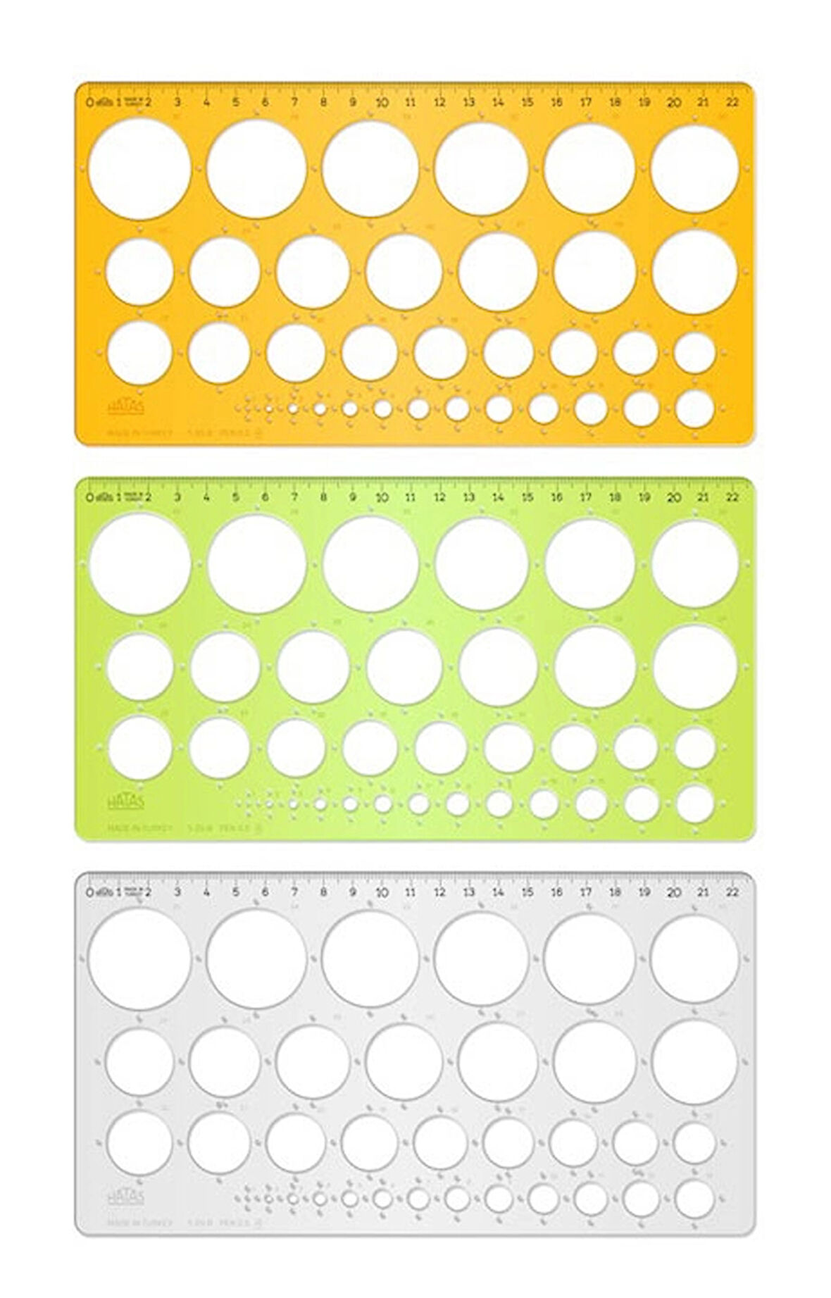 Supertrend Daire Şablonu 1-35 mm. Küçük Boy