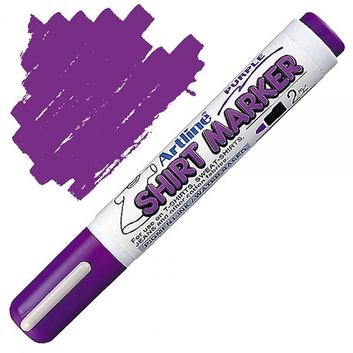 Supertrend Shirt Marker Kumaş Tekstil Tişört Boyama Kalemi MOR