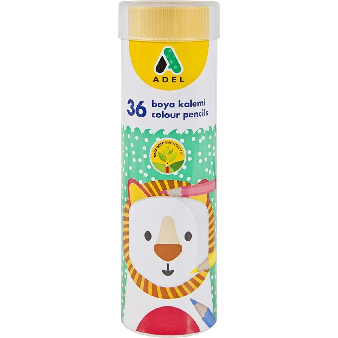 Supertrend Kuru Boya Kalemi 36 Renk Metal Tüp