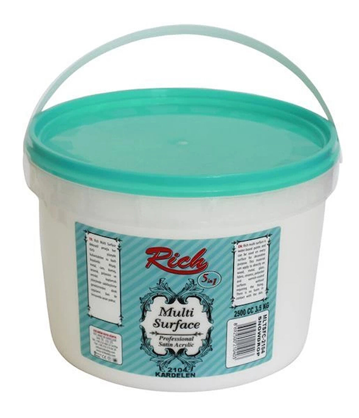 Supertrend Multi Surface Her Yüzey İçin Akrilik Boya 2500 ml. 2104 KARDELEN