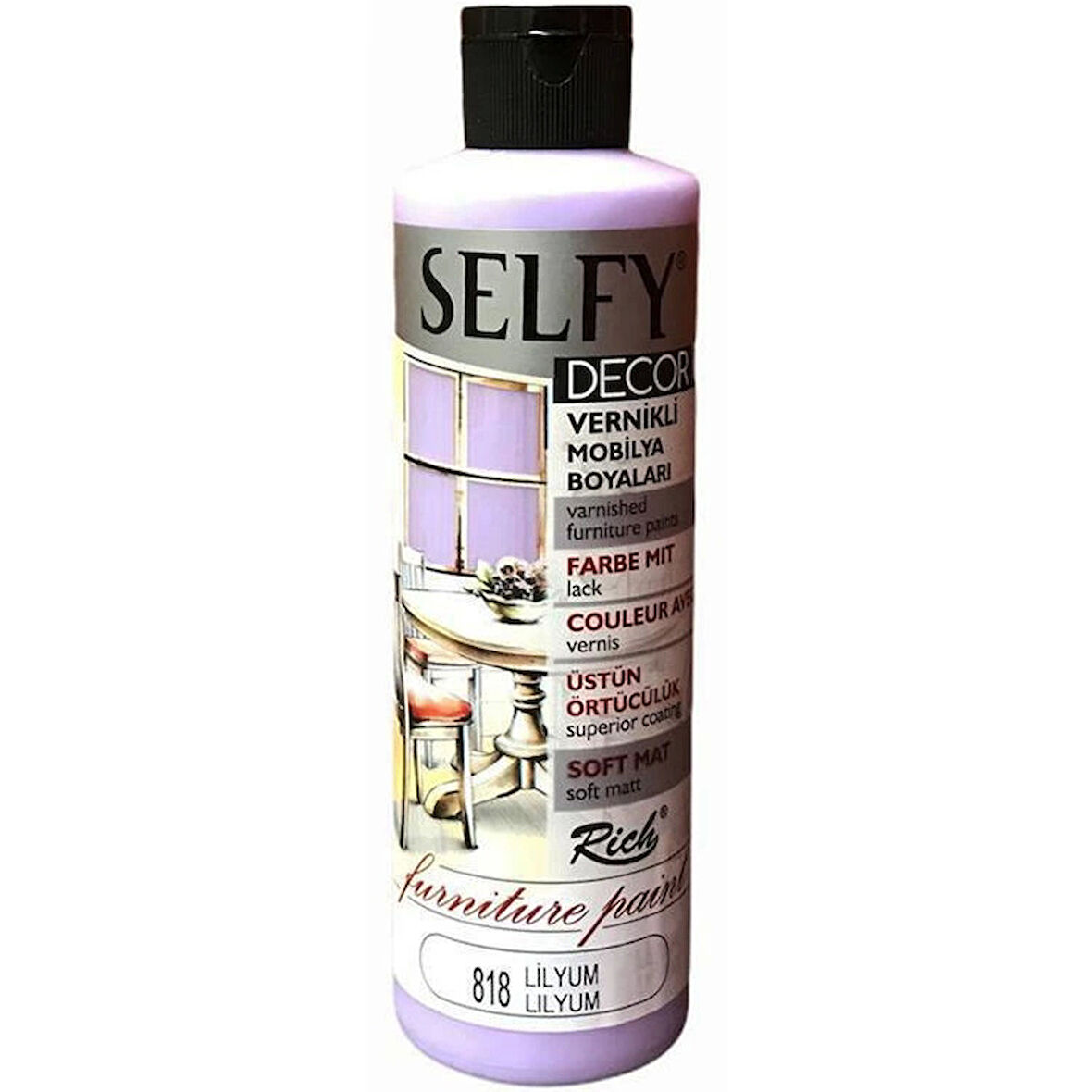 Supertrend Selfy Decor Vernikli Boya 240 cc 818 LİLYUM