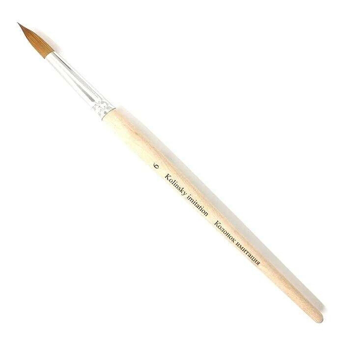 Supertrend Kolinsky Sentetik Yuvarlak Uç Fırça No:6