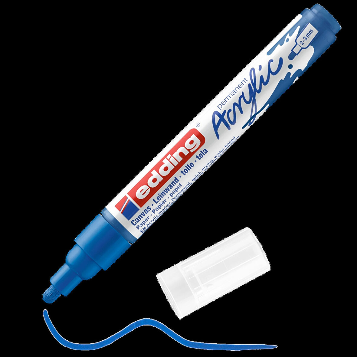 Supertrend 5100 Akrilik Boyama Markörü 2-3 mm ANZER MAVİ