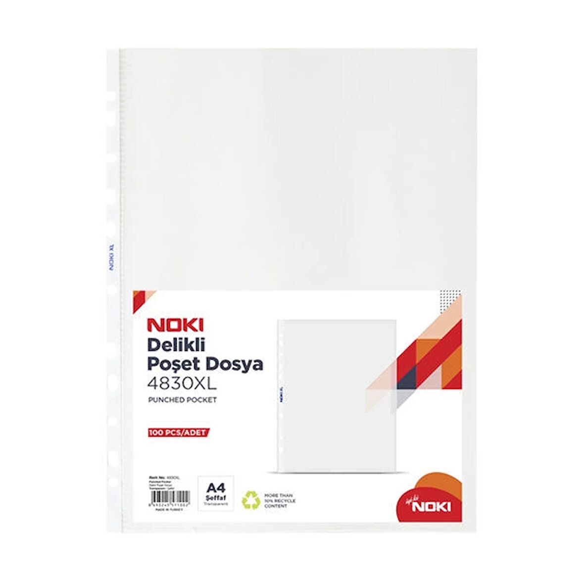 Supertrend XL Poşet Dosya Kalın 100'Lü Paket (4830XL)