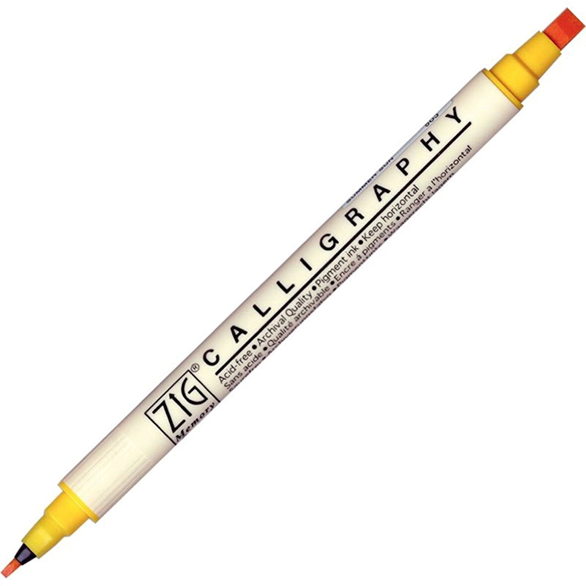 Supertrend Calligraphy Çift Uçlu Kaligrafi Kalemi 2 mm. + 5 mm. 503 Summer Sun