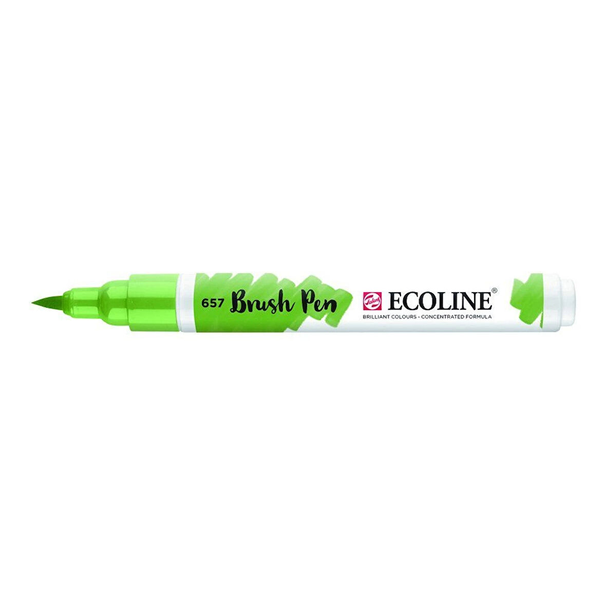 Supertrend Ecoline Brush Pen Fırça Uçlu Kalem 657 Bronze Green