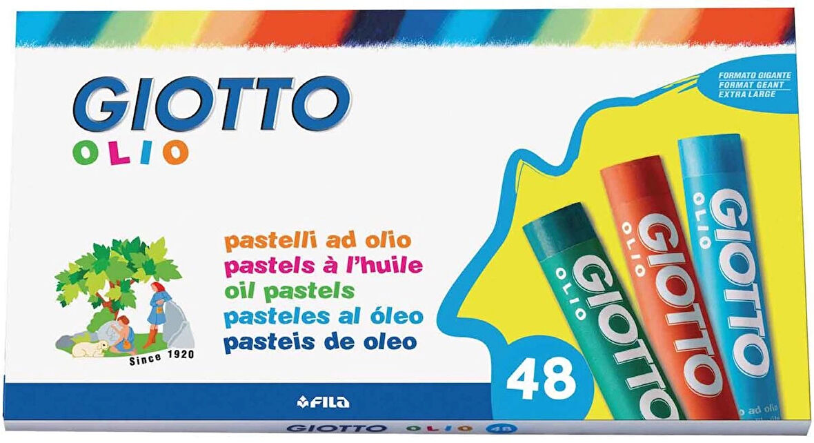 Supertrend Olio - Yağlı Pastel Boya (Silindir) 48 Renk