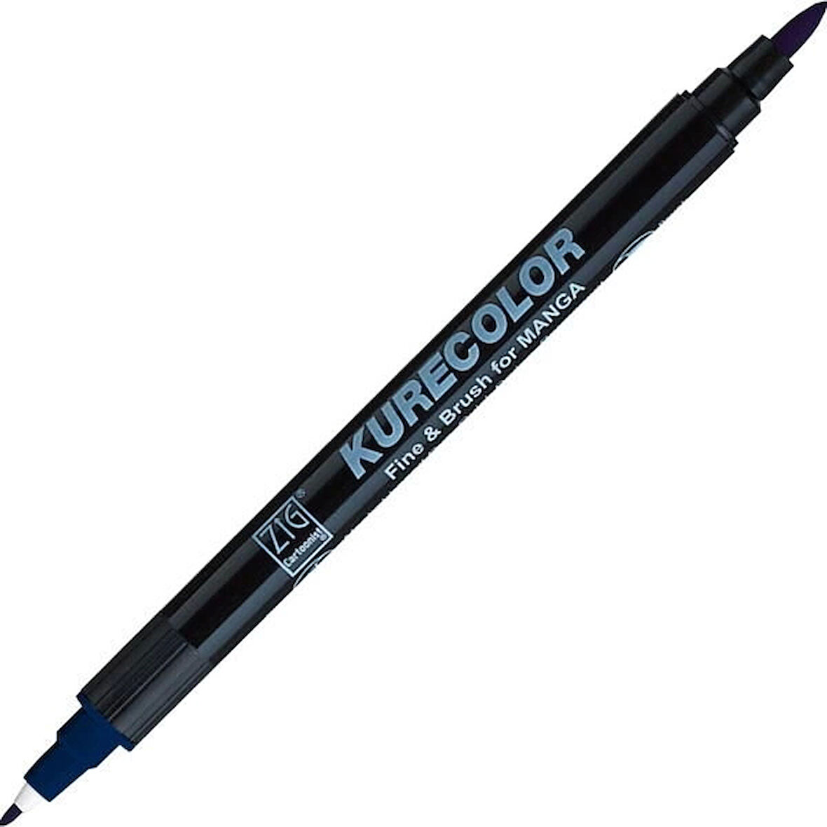Supertrend Kurecolor Fine & Brush for MANGA Marker Çizim Kalemi 368 Deep Blue