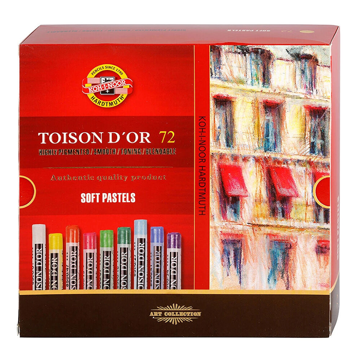 Supertrend Toison D'or Soft Pastel Boya Seti 72 Renk