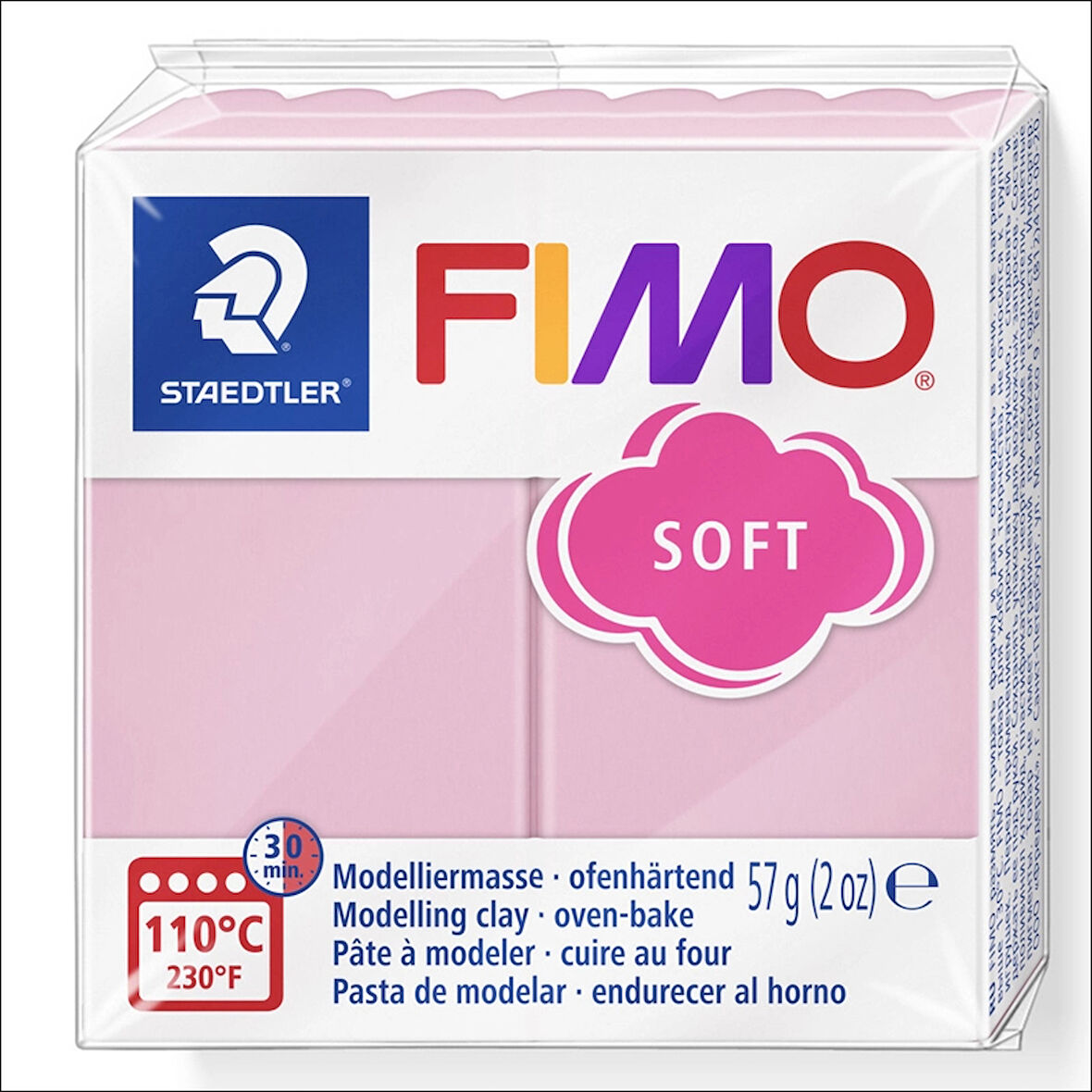 Supertrend Fimo Soft Polimer Kil T21 Strawberry Cream Supertrendk