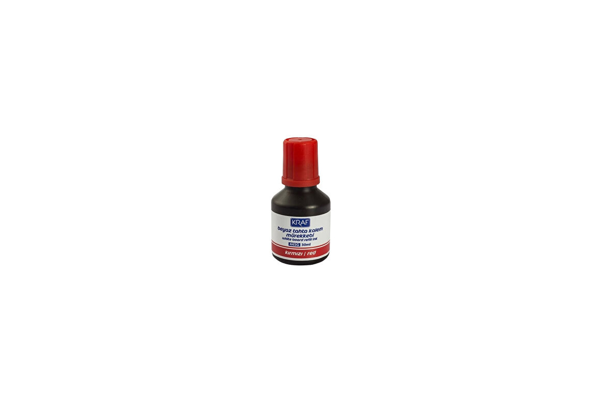 Supertrend Beyaz Tahta Kalemi Mürekkebi 30 ml. KIRMIZI