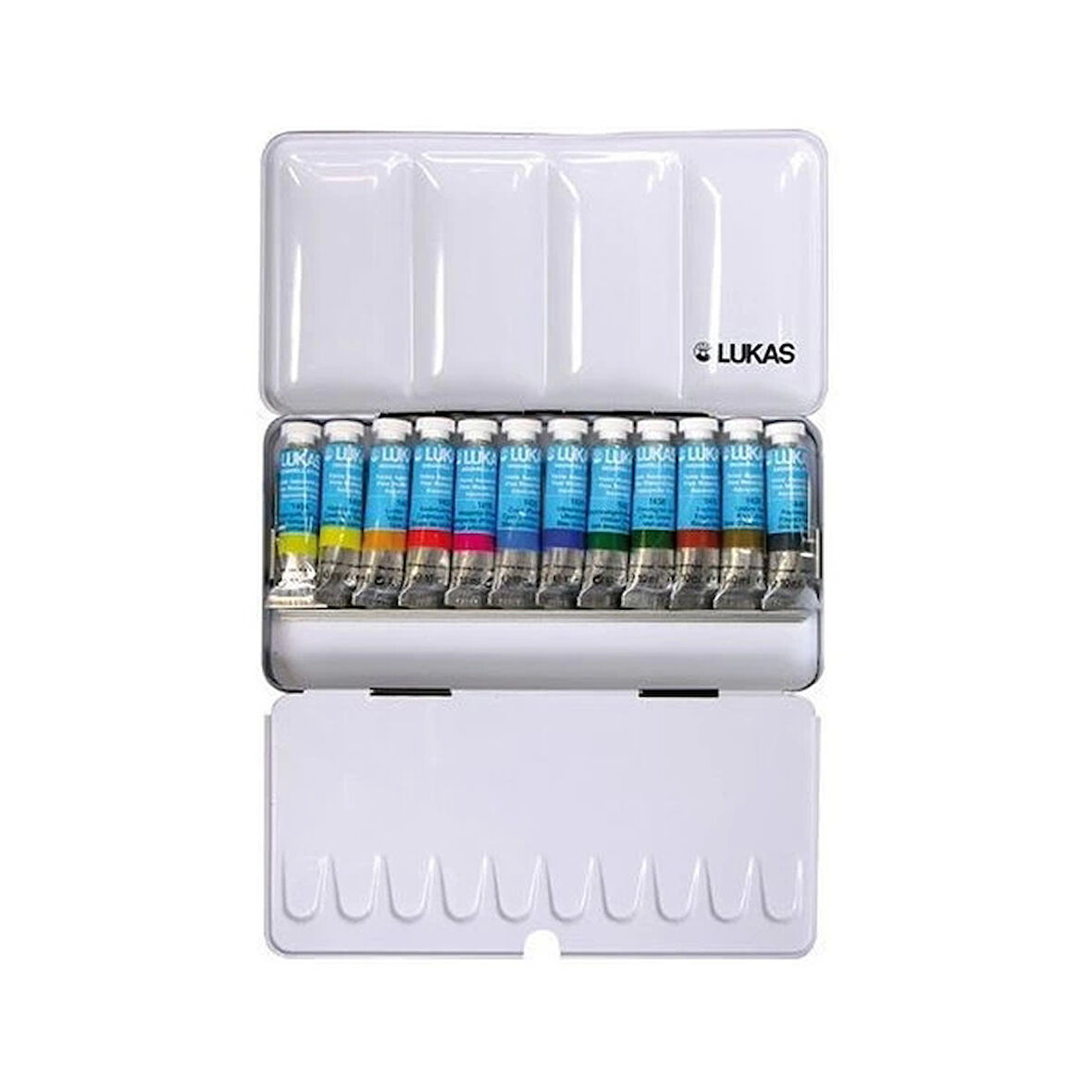 Supertrend Artist Tüp Sulu Boya Seti 12 Renk x 10 ml. Metal Kutu