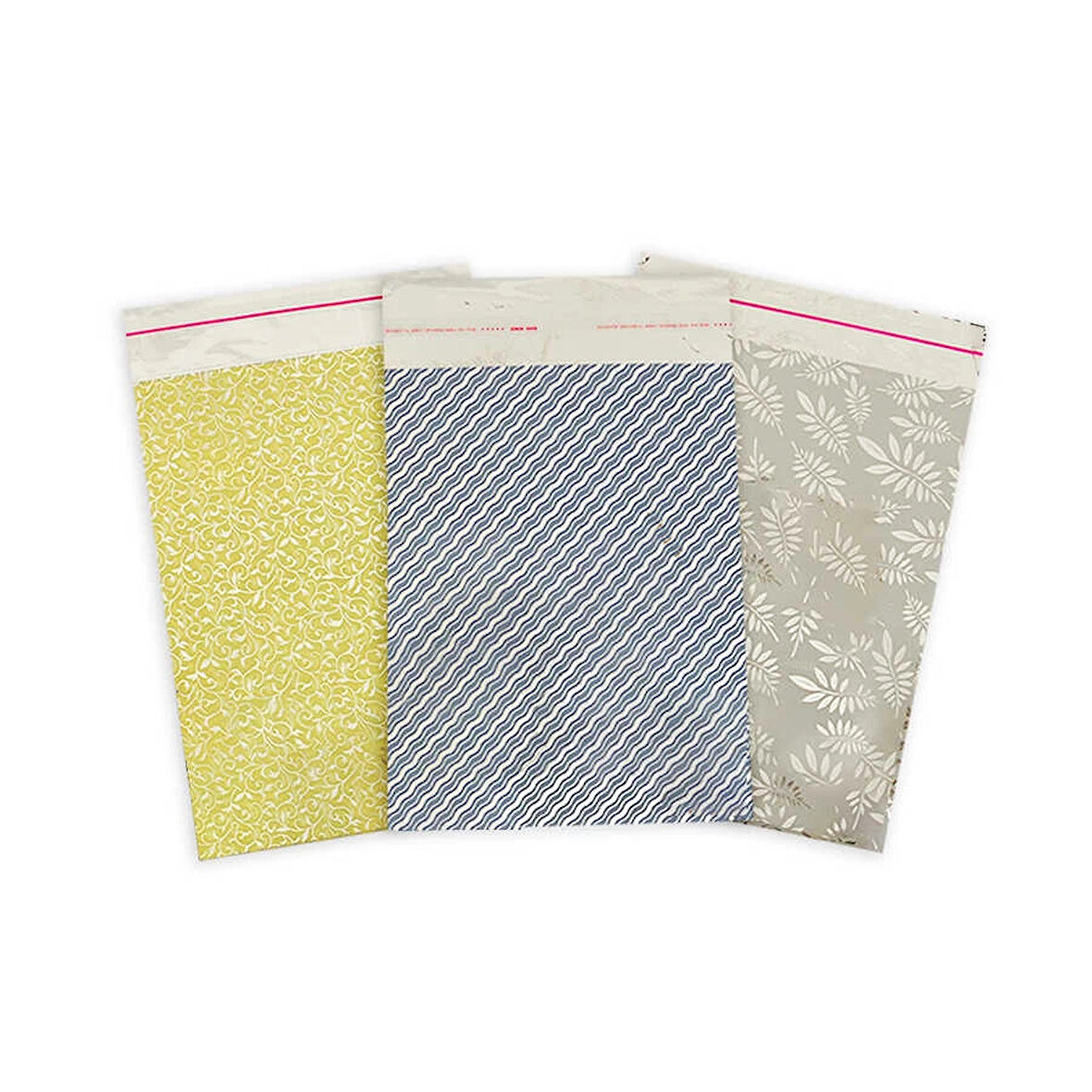 Desenli Metalize Poşet 17x25