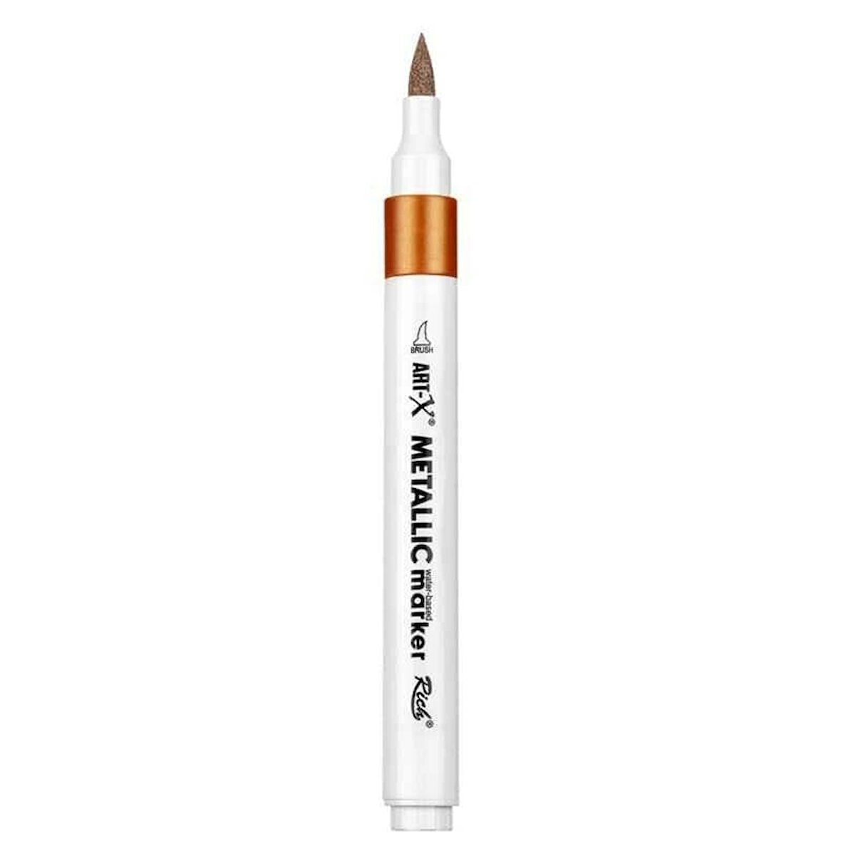 Supertrend Supertrend Acrylic Metallic Marker Su Bazlı Yaldızlı Boyama Markörü Metalik Bakır