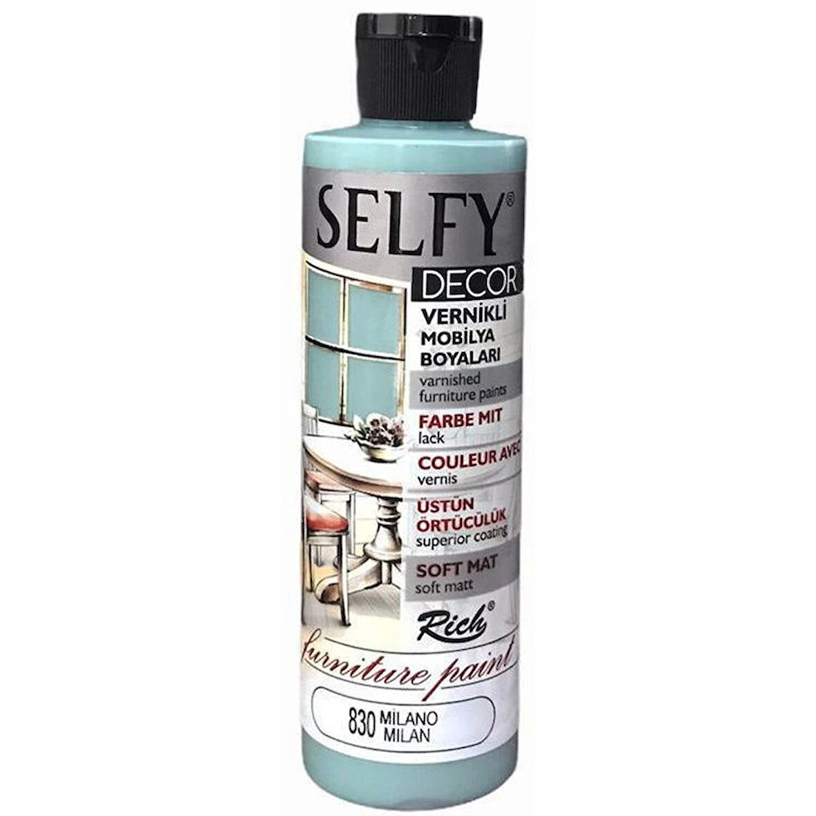 Supertrend Selfy Decor Vernikli Boya 240 cc 830 MİLANO